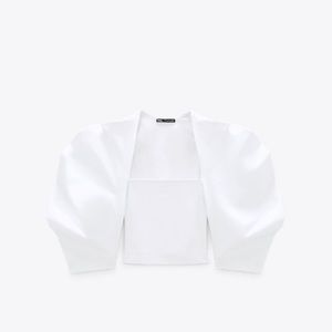 Zara ballon sleeve top
